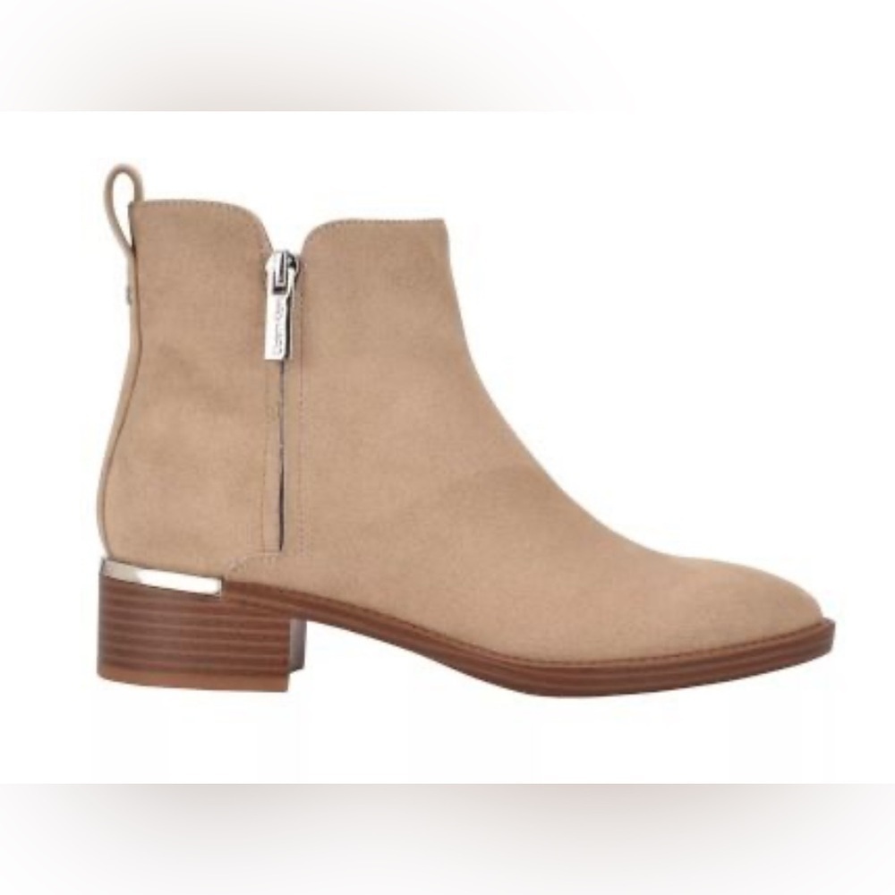Calvin Klein | Plain Toe Casual Style Suede Faux Fur Street Style Plain
